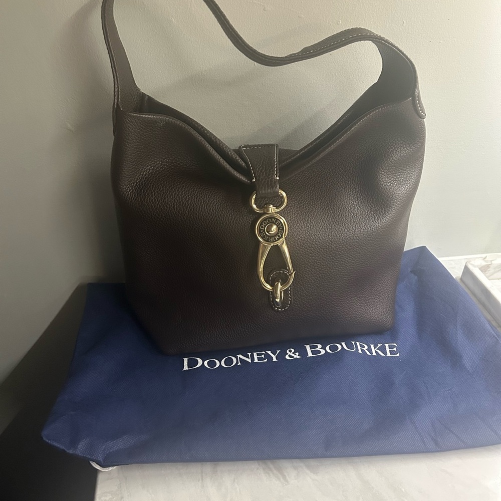Dooney & Bourke Dark Brown Hobo Bag